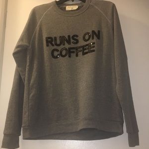 BOW & DRAPE crew neck sweatshirt.